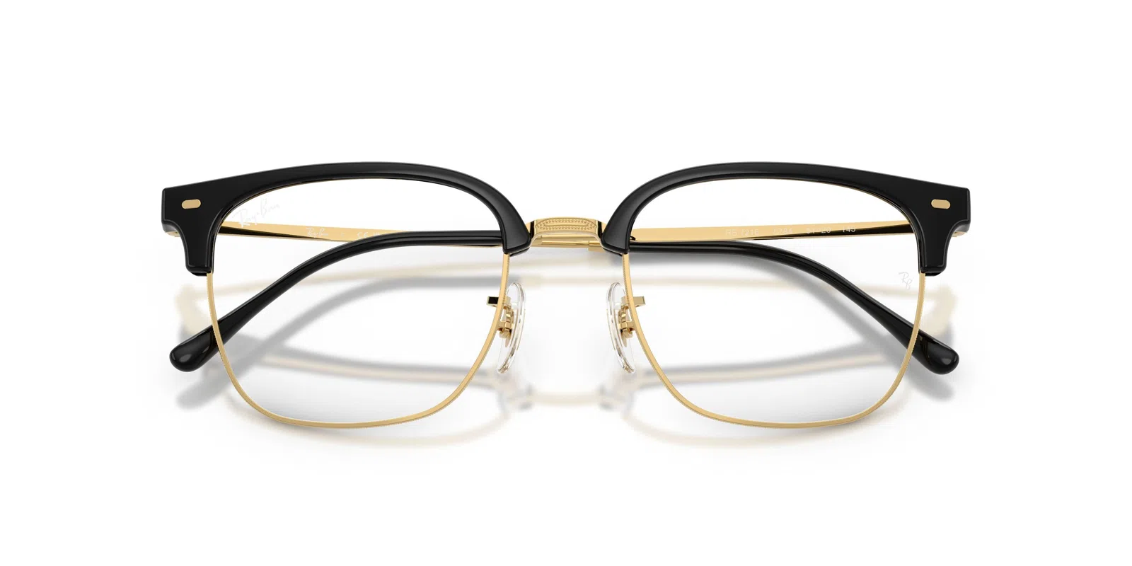 Ray-Ban New Clubmaster 7216 Eyeglasses - Blue On Gunmetal - view 117